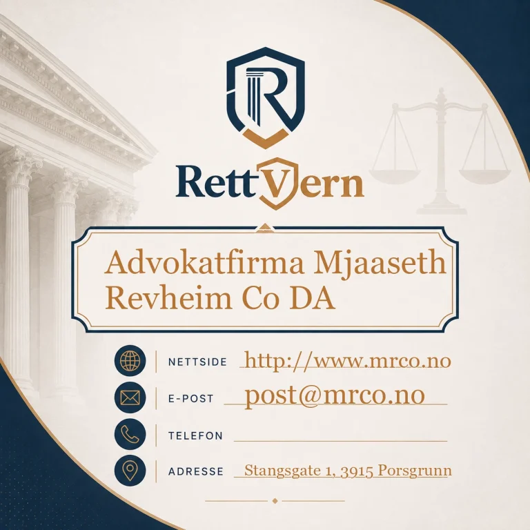 Advokatfirma Mjaaseth Revheim Co DA