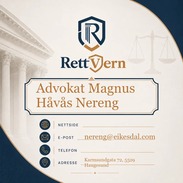 Advokat Magnus Håvås Nereng