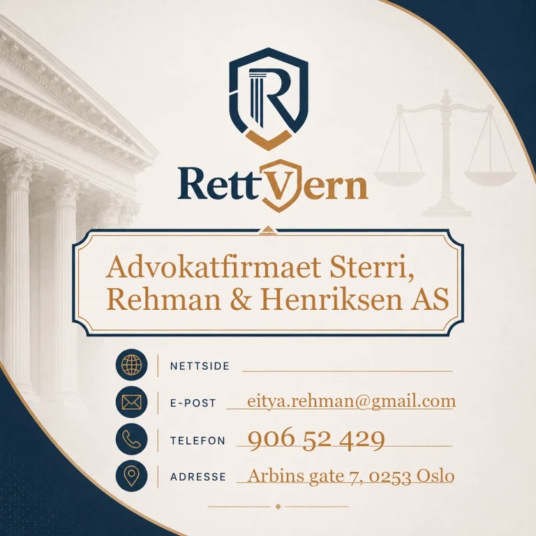 Advokatfirmaet Sterri, Rehman & Henriksen AS