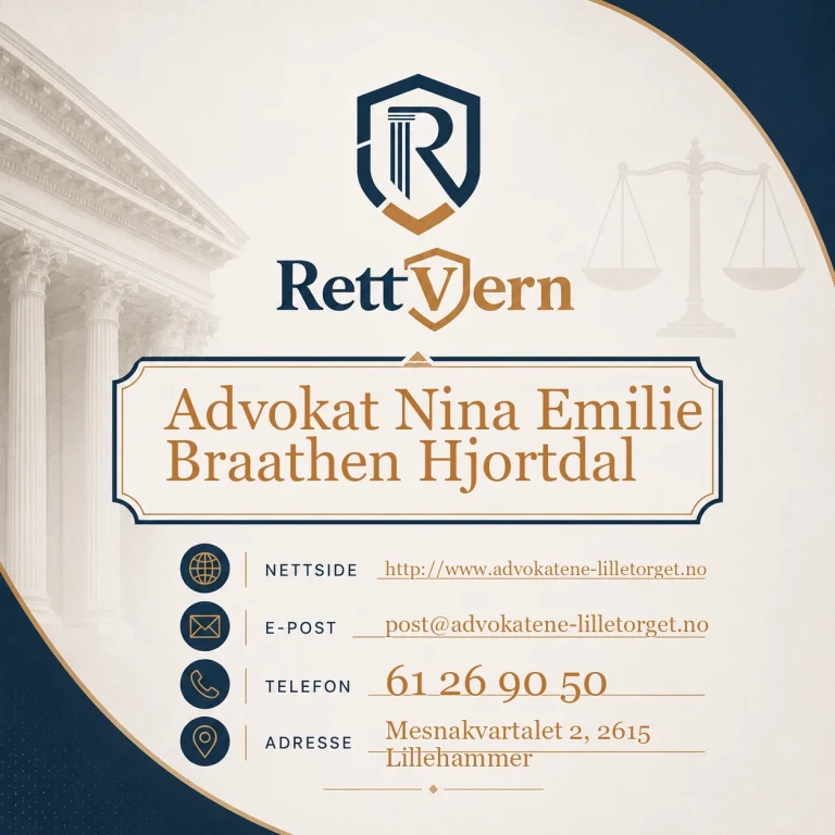 Advokat Nina Emilie Braathen Hjortdal