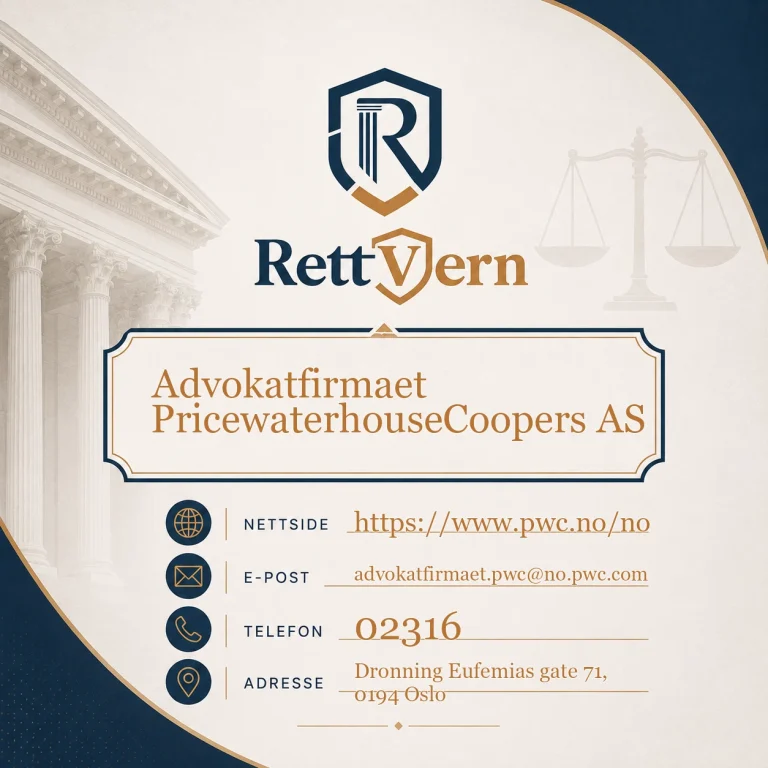Advokatfirmaet PricewaterhouseCoopers AS