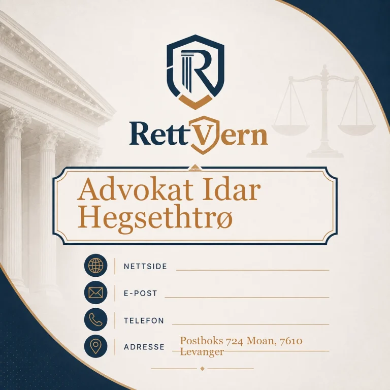 Advokat Idar Hegsethtrø
