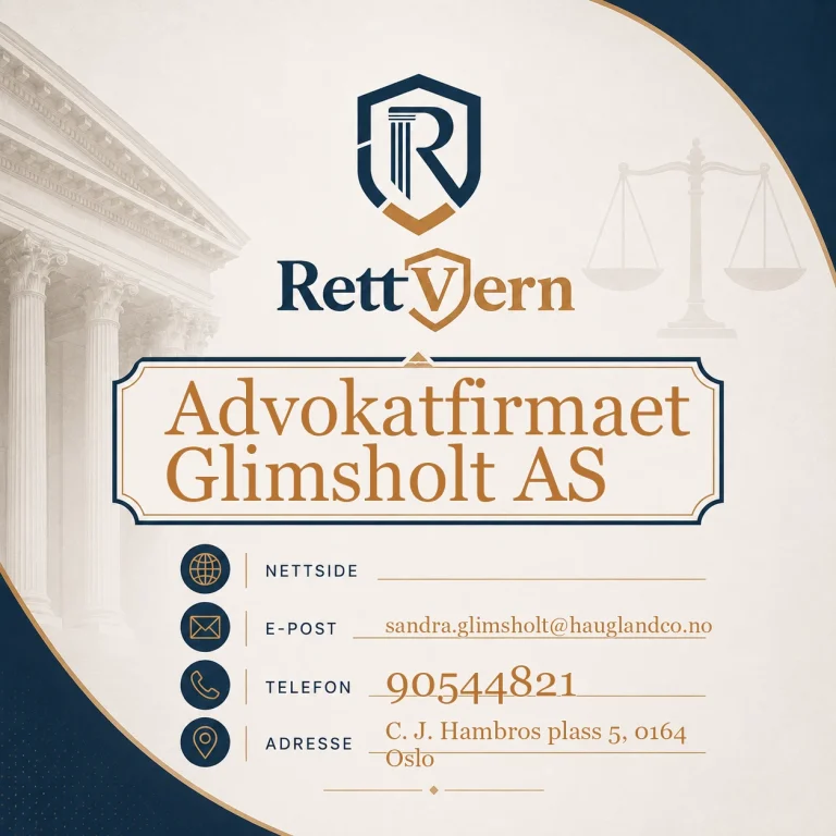 Advokatfirmaet Glimsholt AS