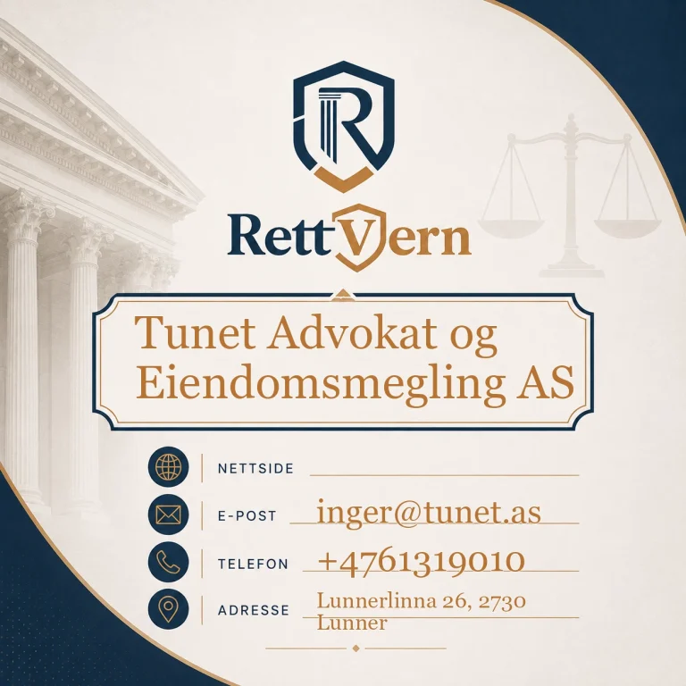 Tunet Advokat og Eiendomsmegling AS