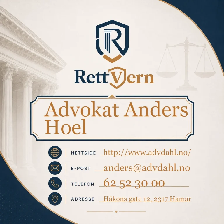 Advokat Anders Hoel