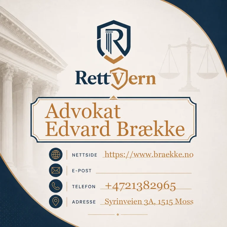 Advokat Edvard Brække