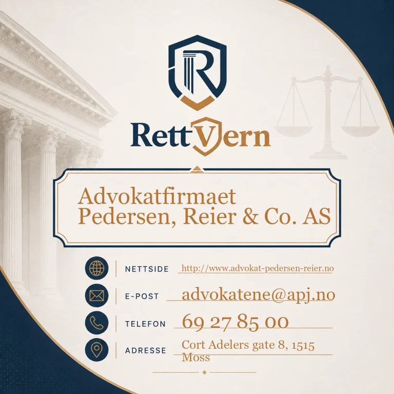 Advokatfirmaet Pedersen, Reier & Co. AS