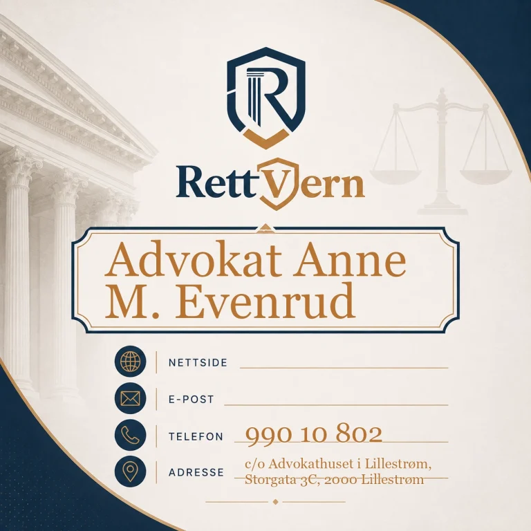 Advokat Anne M. Evenrud