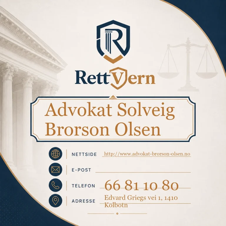 Advokat Solveig Brorson Olsen