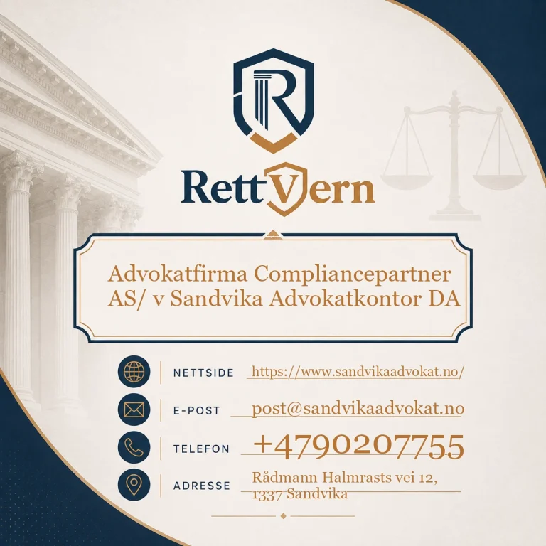 Advokatfirma Compliancepartner AS/ v Sandvika Advokatkontor DA