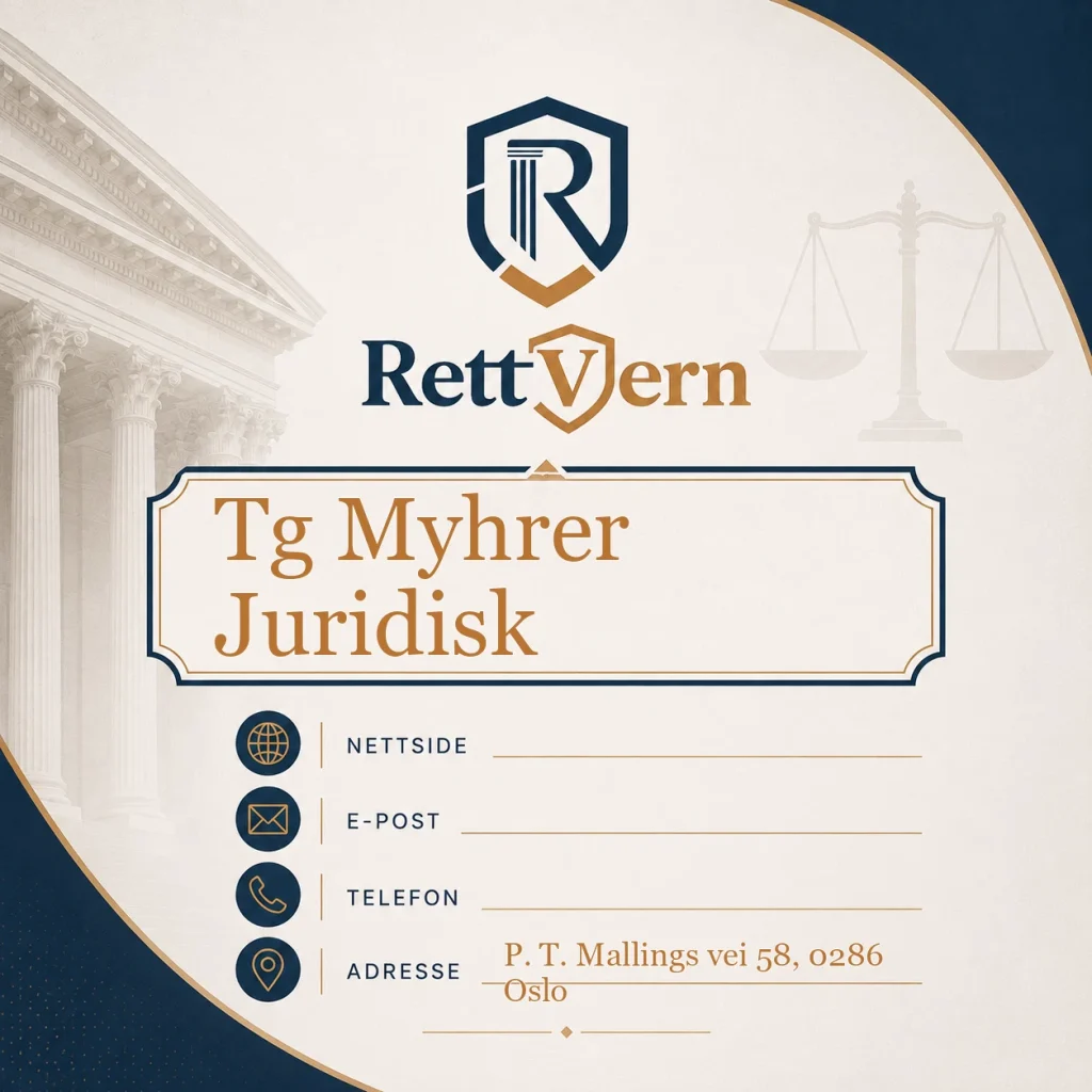 Tg Myhrer Juridisk