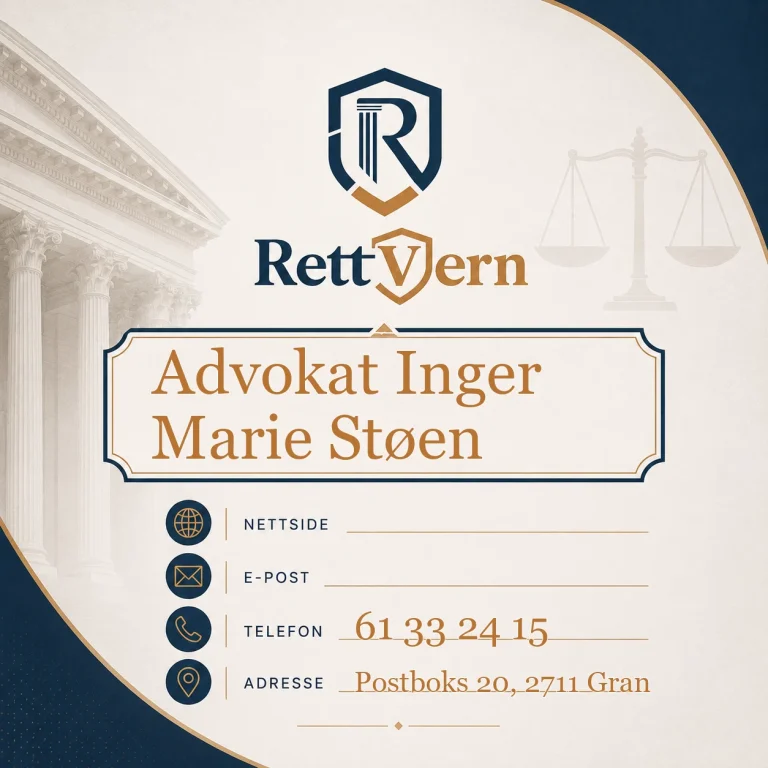 Advokat Inger Marie Støen