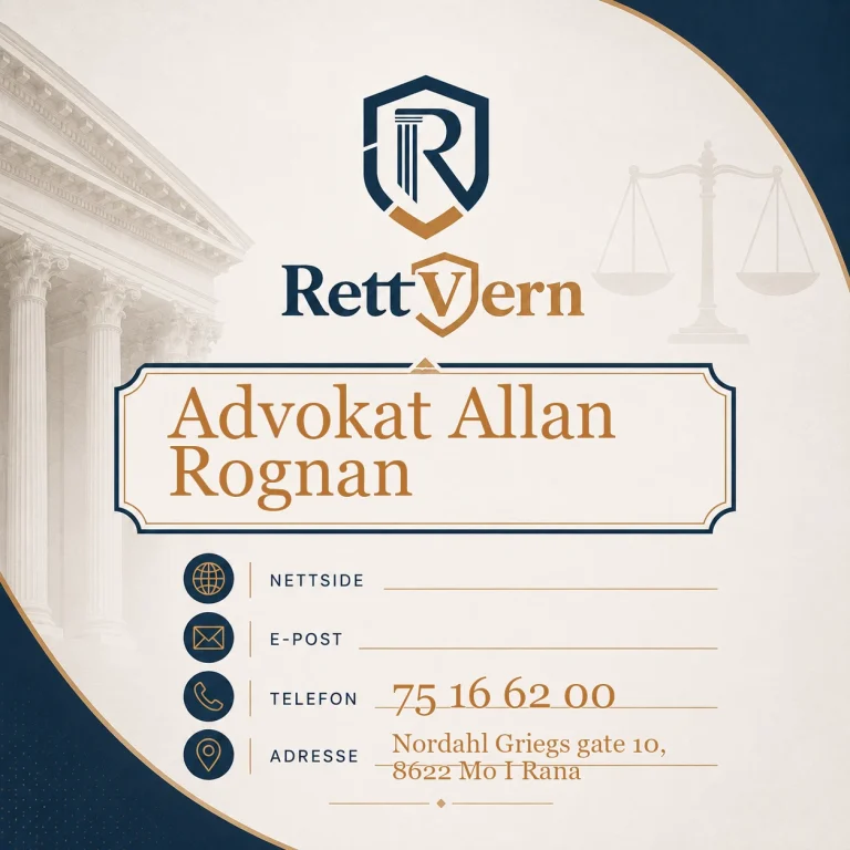 Advokat Allan Rognan